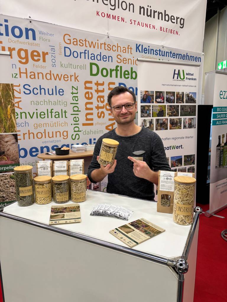 Wiesengut auf der Consumenta: Nachhaltige Gartenprodukte und Tierfutter im Fokus