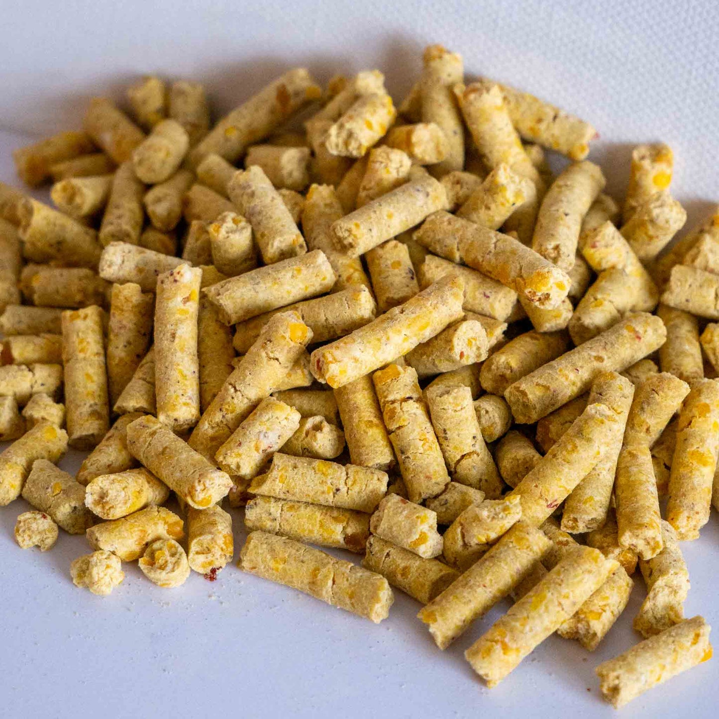 Hühner- und Fischfutter